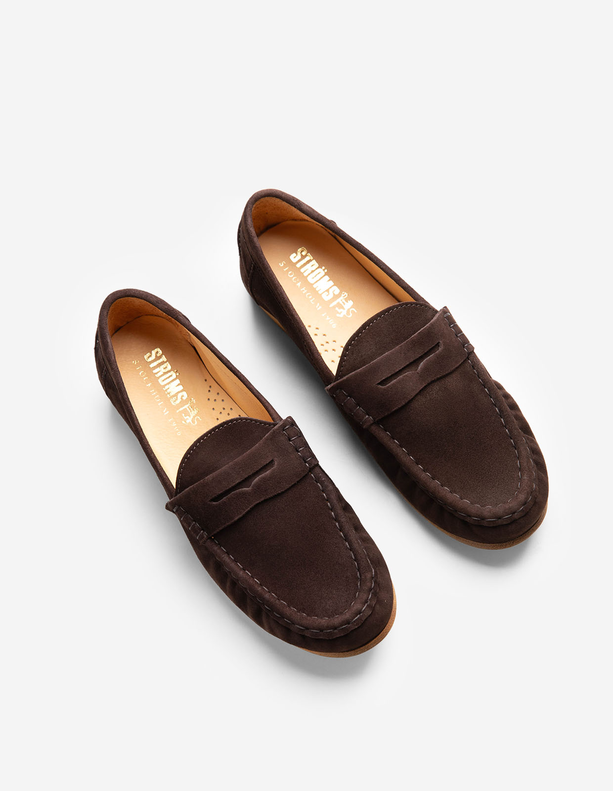 Loafers Mocka Mörkbrun