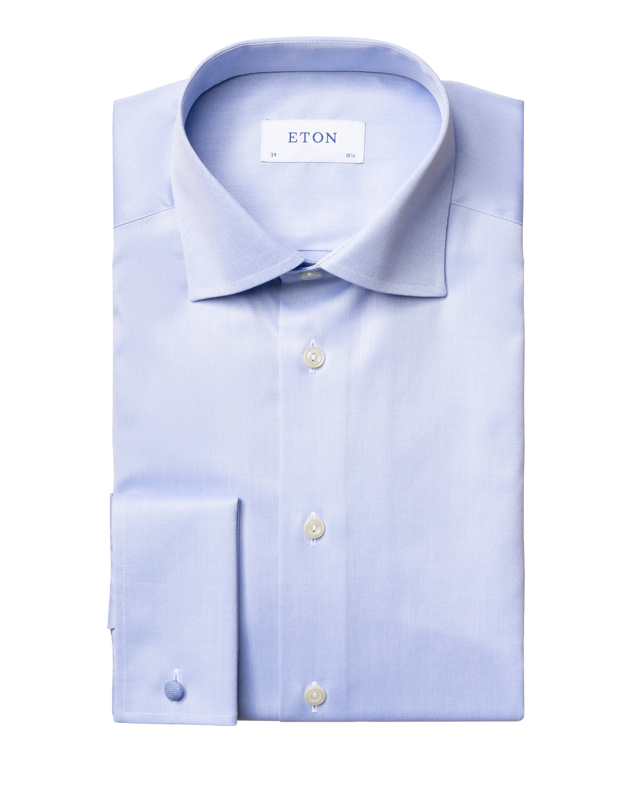 Contemporary Fit Extra Long Sleeve Signature Twill Shirt Lj.Blå Contemporary Fit Extra Long Sleeve Signature Twill Shirt Lj.Blå