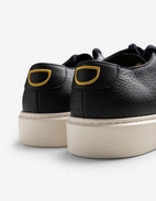 Sneakers Kalvskinn Mörkblå
