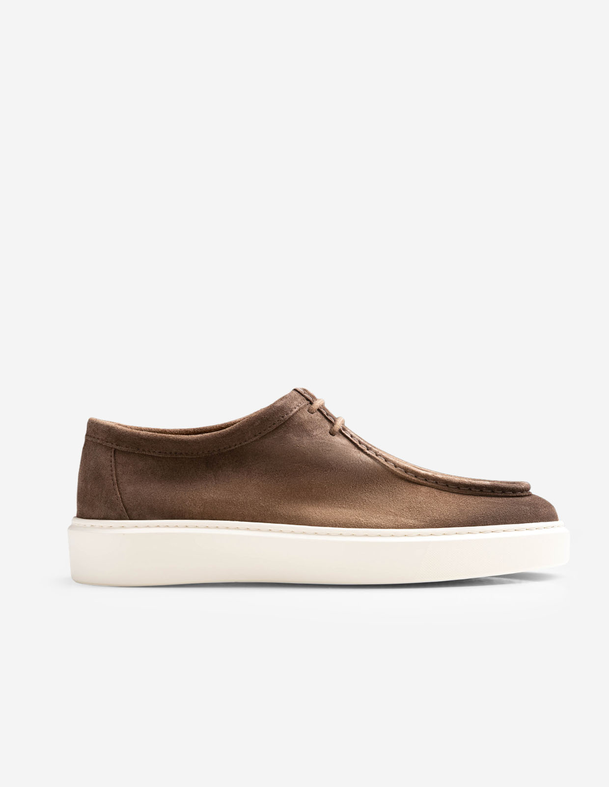 Lace-up Skor Mocka Brun