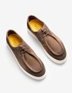 Lace-up Skor Mocka Brun