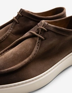 Lace-up Skor Mocka Brun