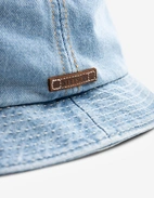 Bucket Denim Hat Denimblå