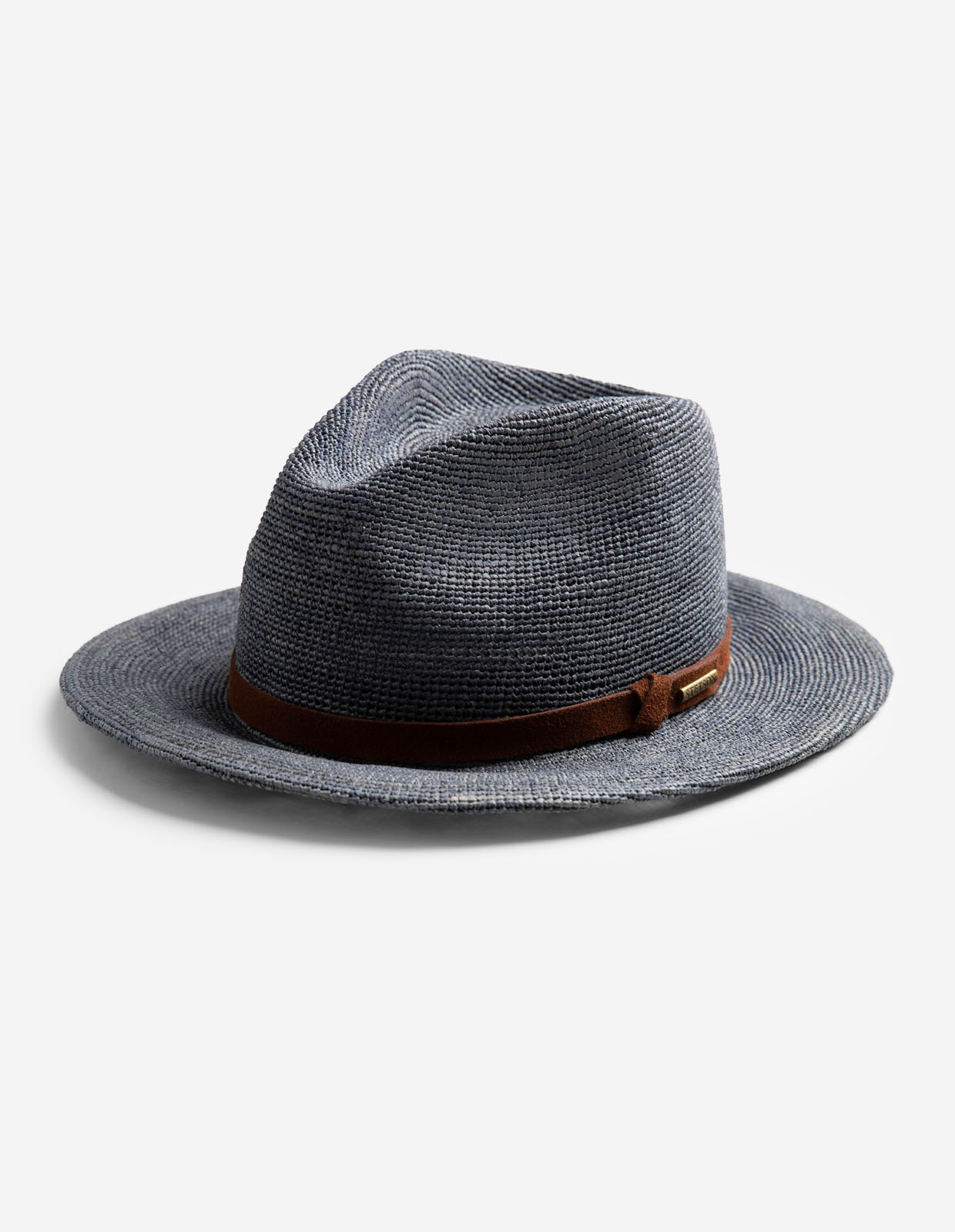 Traveller Raffia Crochet Denimblå