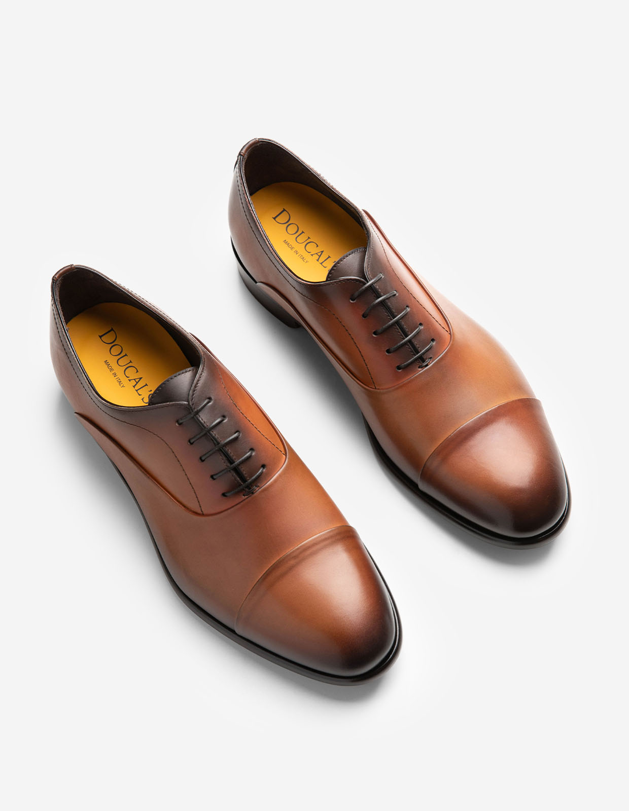 Oxford Skor Läder Brun