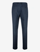 Retro Theca 2P Byxa Ull Siden Loro Piana Blå