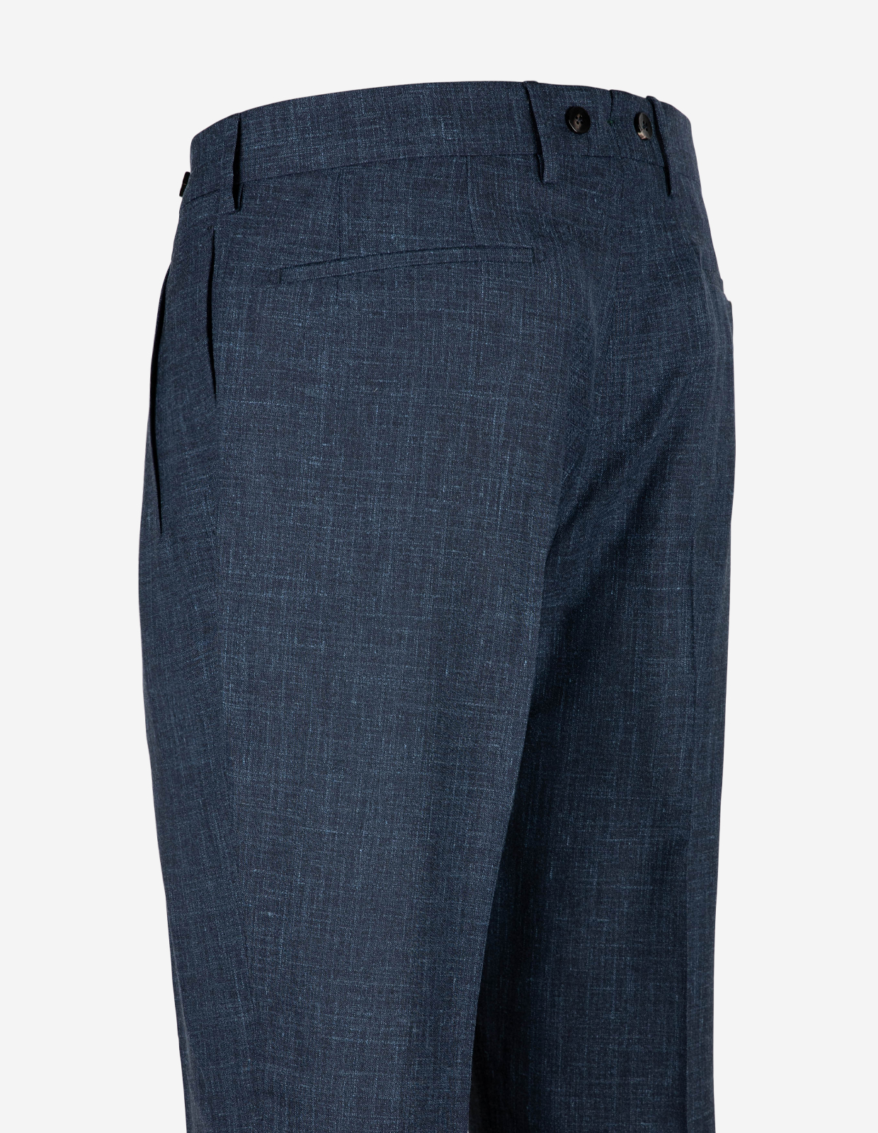 Retro Theca 2P Byxa Ull Siden Loro Piana Blå