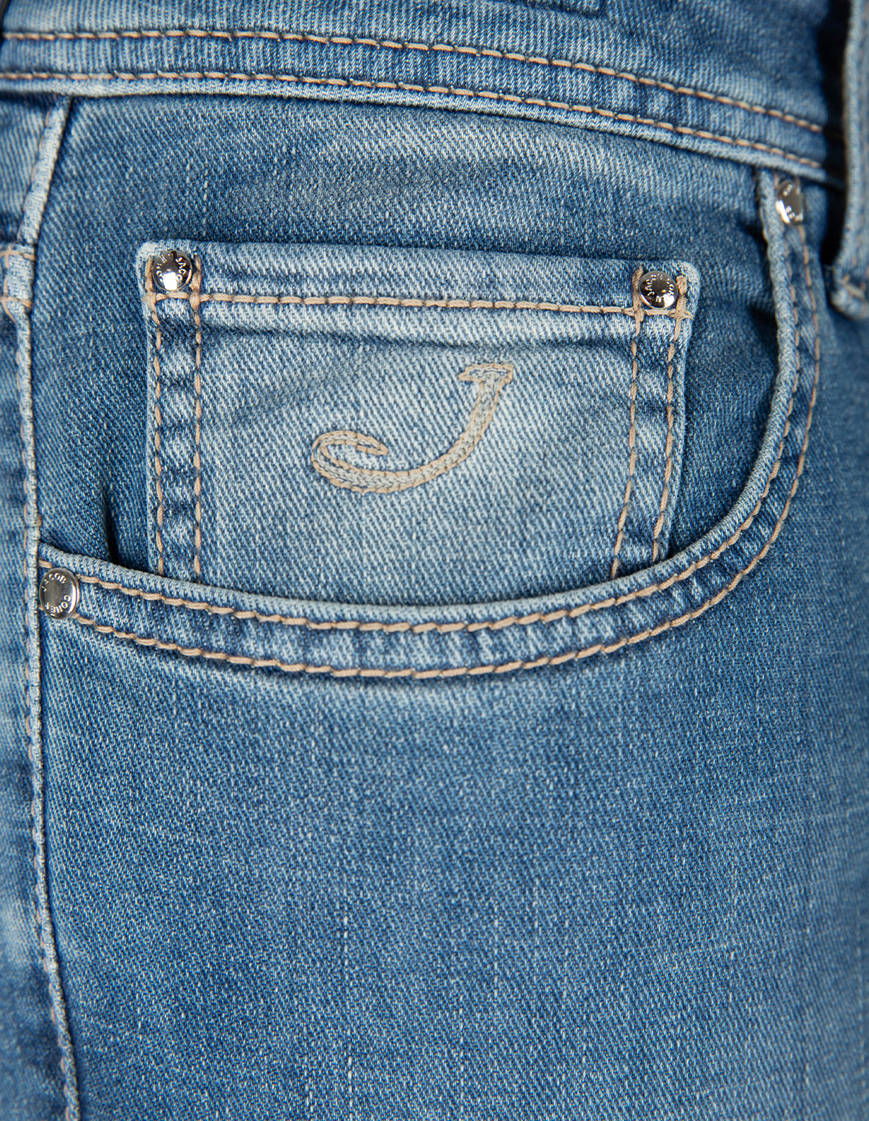 Bard Denim Stretch Stentvätt Blå