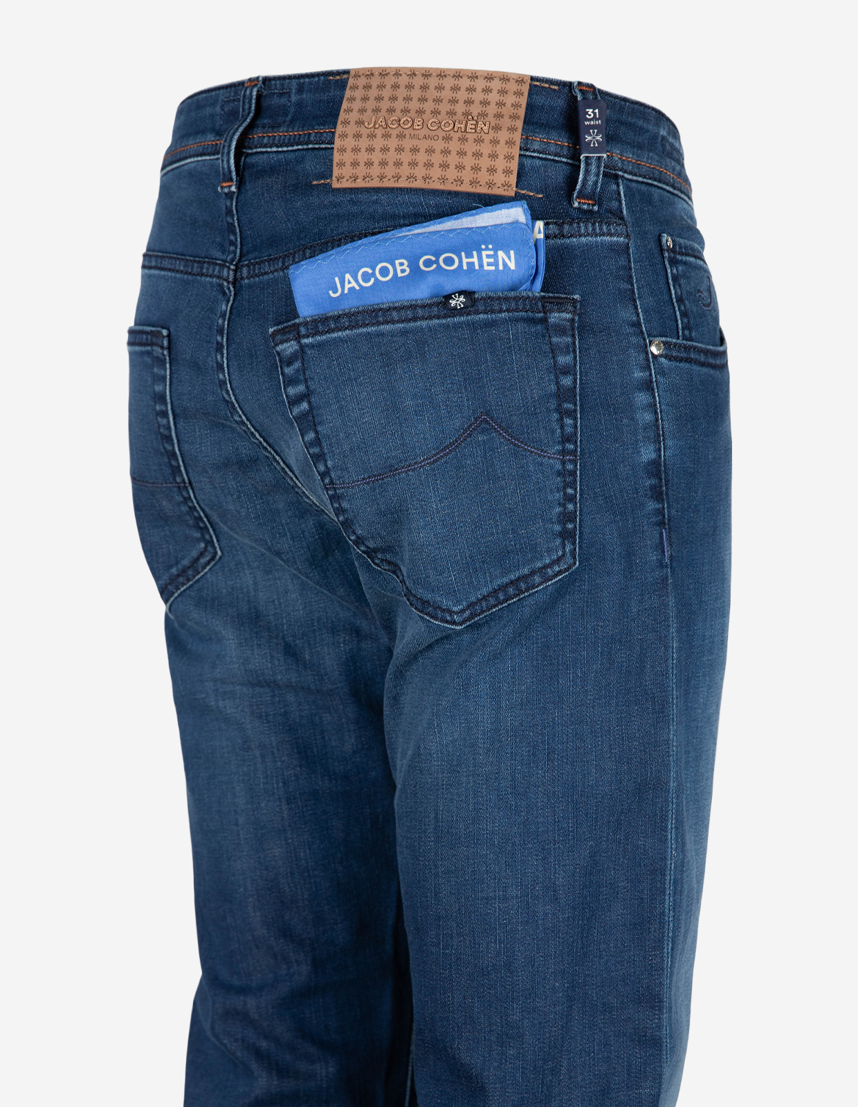 Nick Denim Stretch Mörkblå