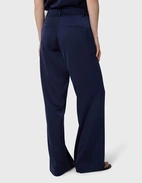 Ingrid Byxa Satin Mörkblå 42