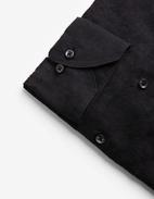 Slimline Skjorta Linne Svart