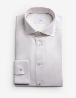 Slim Fit Skjorta Oxford Benvit