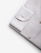 Slim Fit Skjorta Oxford Benvit