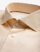 Slim Fit Skjorta Oxford Ljusgul