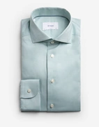 Slim Fit Skjorta Oxford Ljusgrön