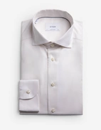 Contemporary Fit Skjorta Oxford Benvit