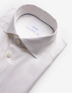 Contemporary Fit Skjorta Oxford Benvit