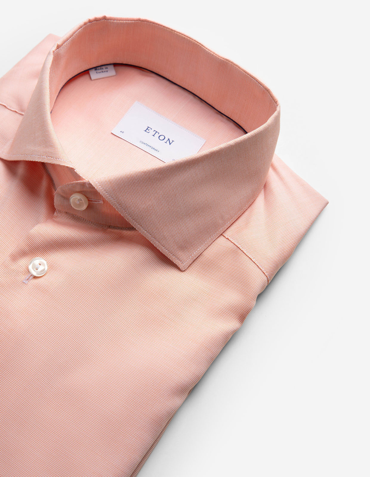 Contemporary Fit Skjorta Oxford Ljusorange