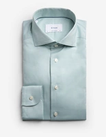 Contemporary Fit Skjorta Oxford Ljusgrön