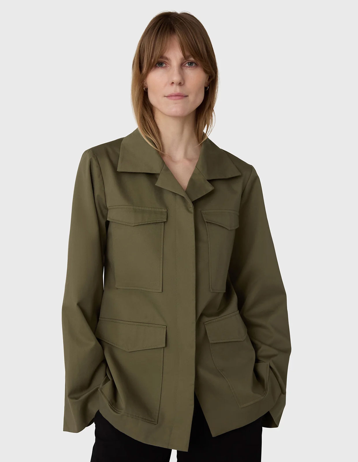 The Riley Army Jacka Grön