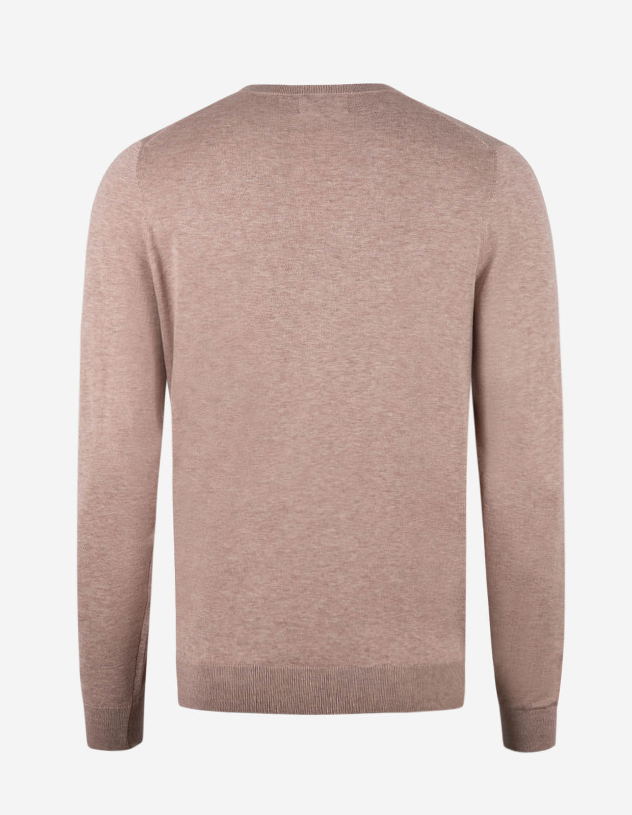 Stickat Oakford Crew Neck 416A37 Coffee Mix