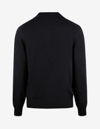 Skjortcardigan Bomull Cashmere Navy