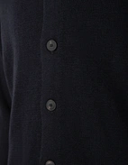 Skjortcardigan Bomull Cashmere Navy