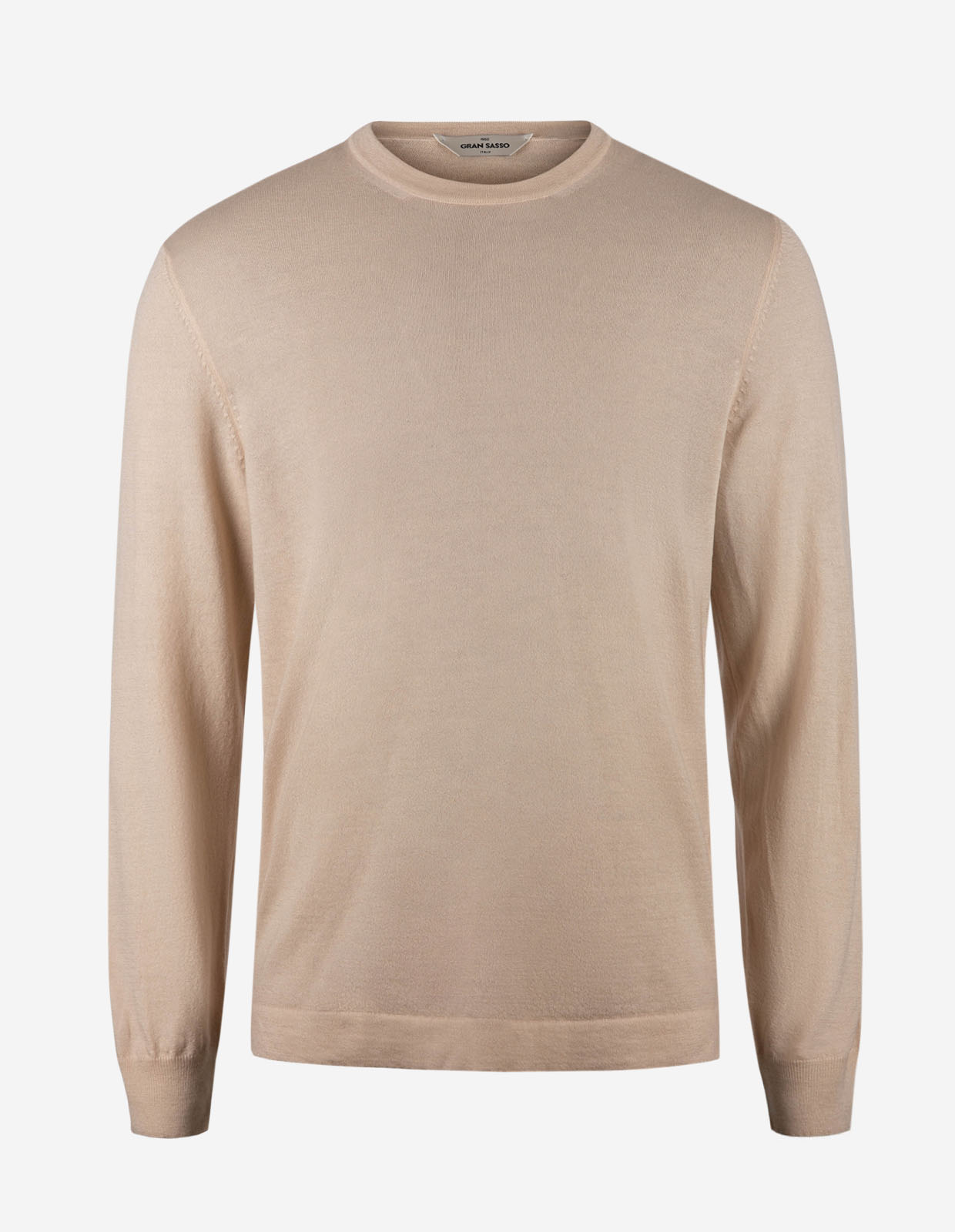 Tröja Rundhals Summer Cashmere Ljusbeige