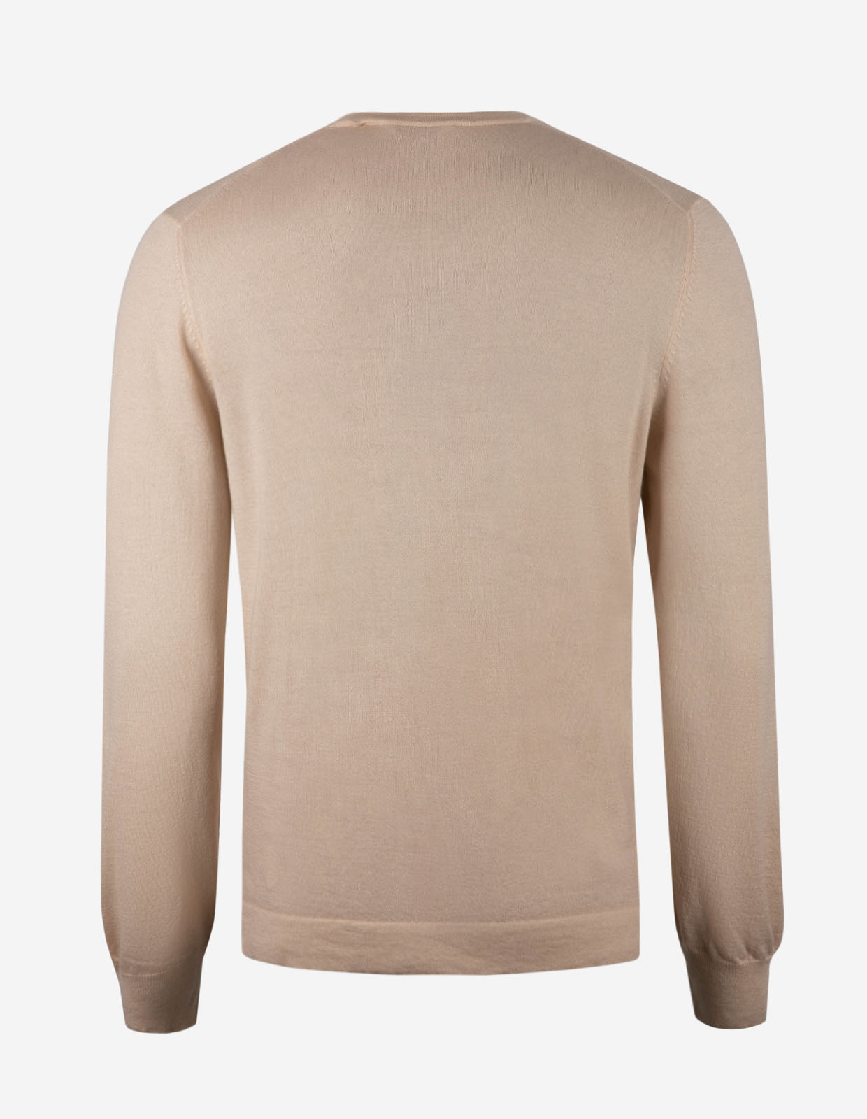Tröja Rundhals Summer Cashmere Ljusbeige