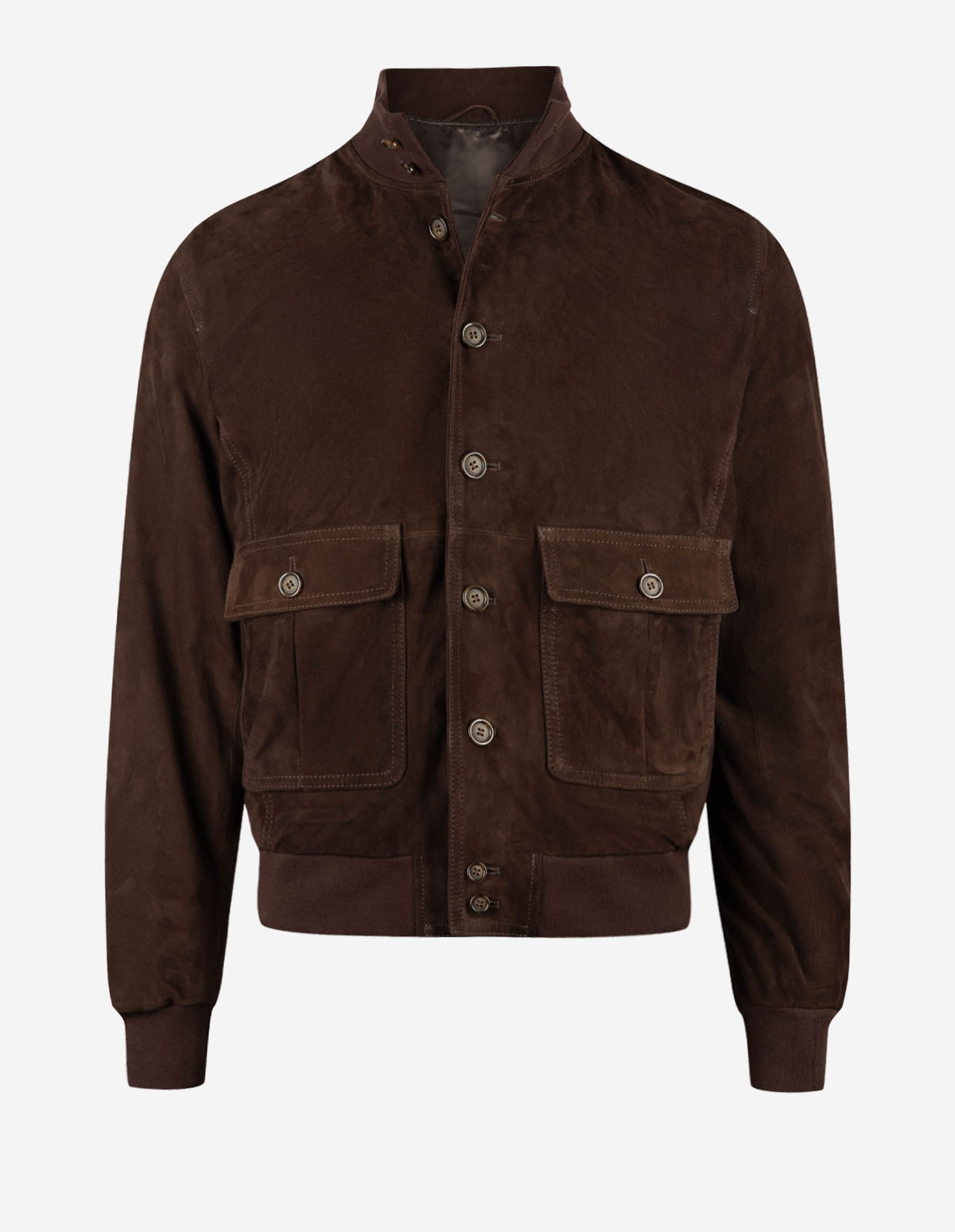 Mockajacka Blouson Getmocka Mörkbrun