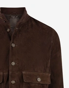 Mockajacka Blouson Getmocka Mörkbrun