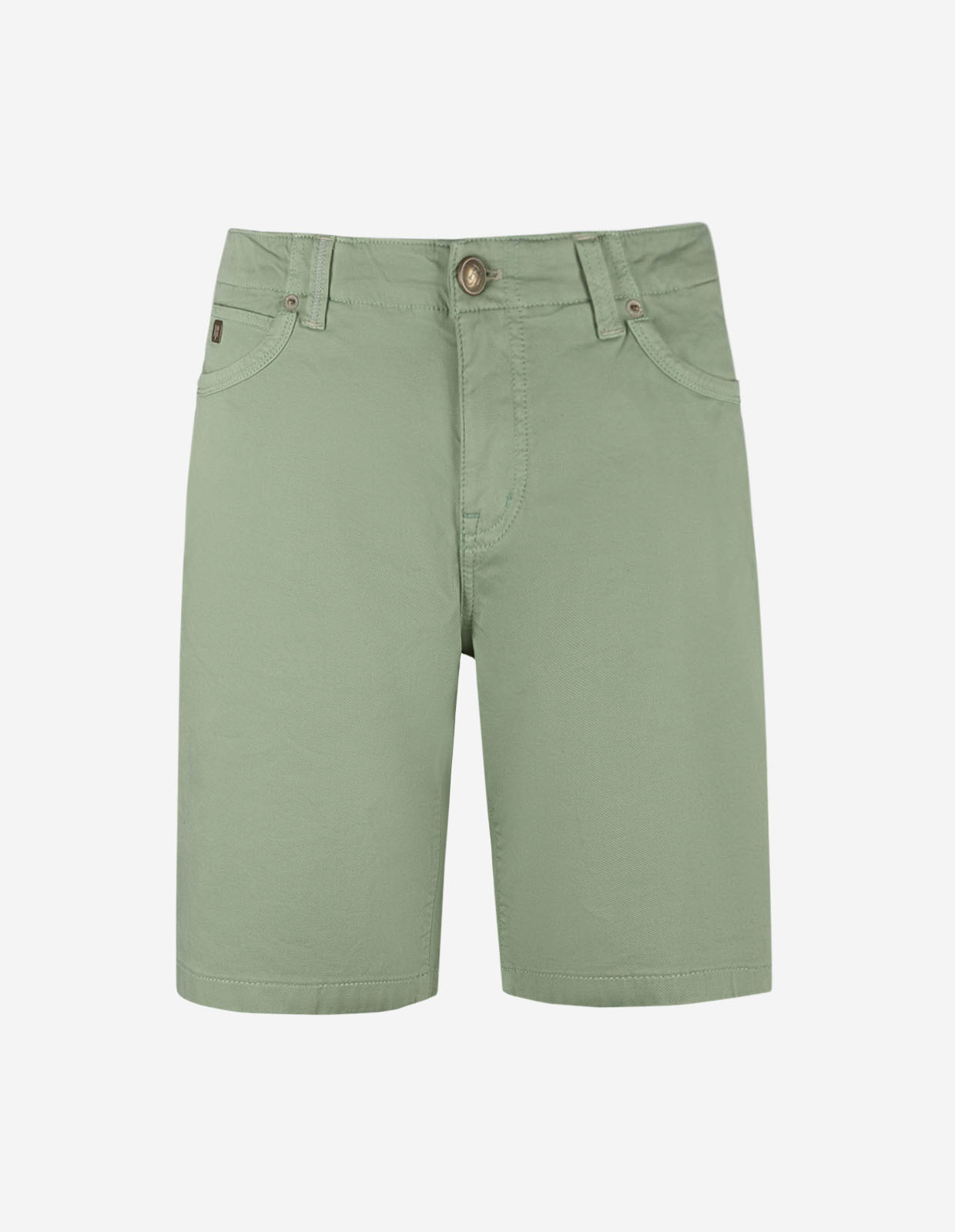 Shorts 5-Pkt Shorts 12044 Pan Oxford 51 Soft Green