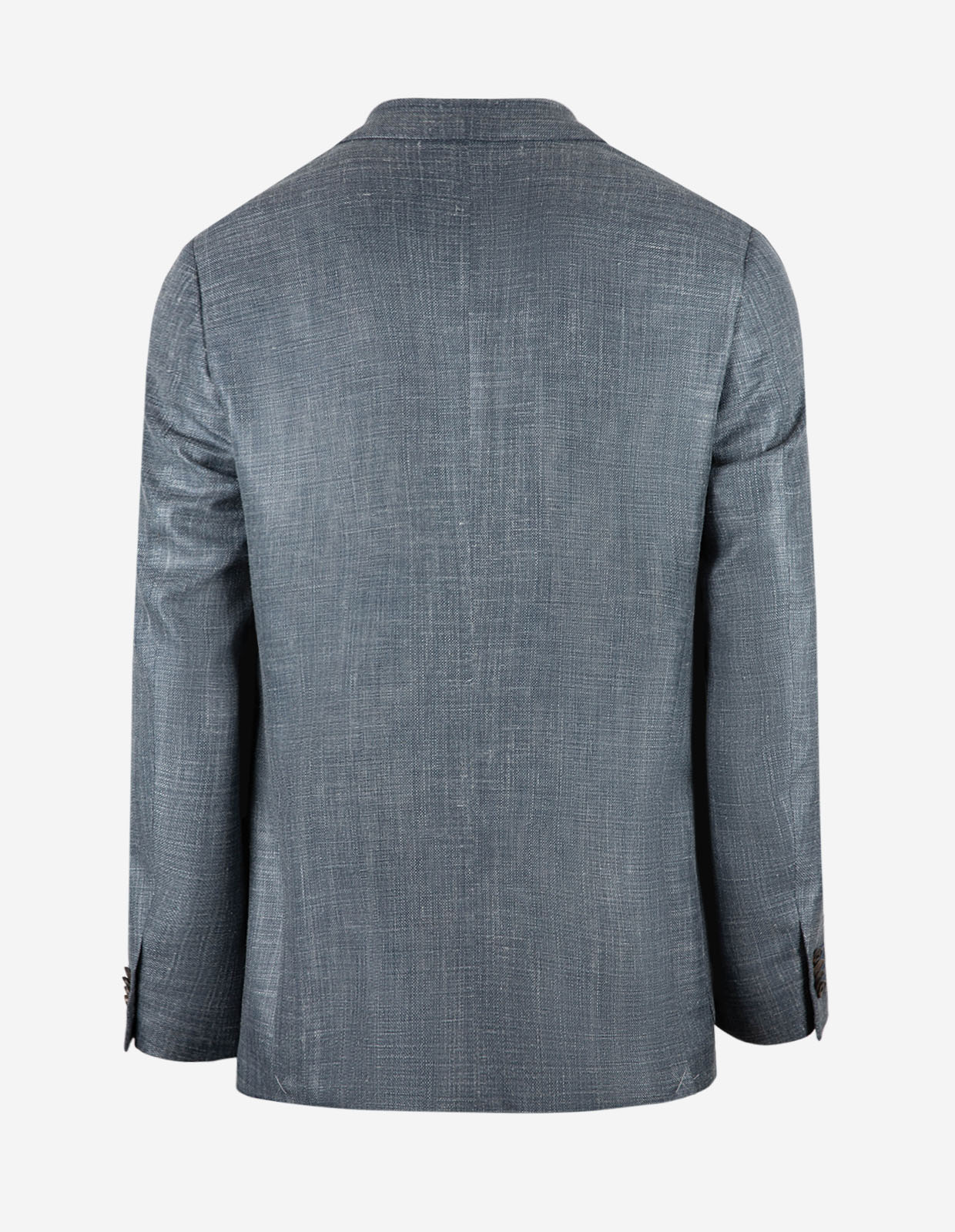 Drop7 Kavaj Ull Siden Linne Petrolblå