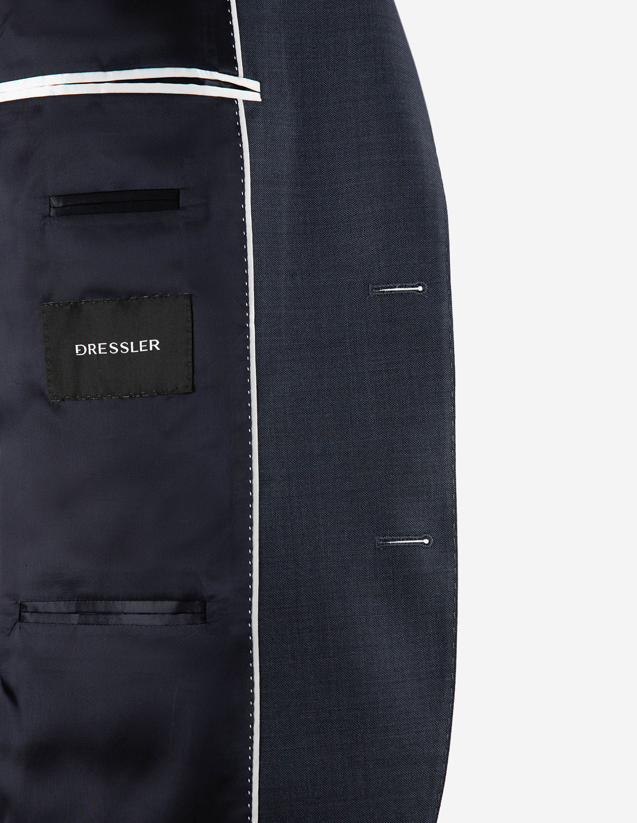 Sean Kostymkavaj Mix & Match Ull Blå