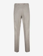 Dandy Byxa Linne Glencheck Ljusbeige
