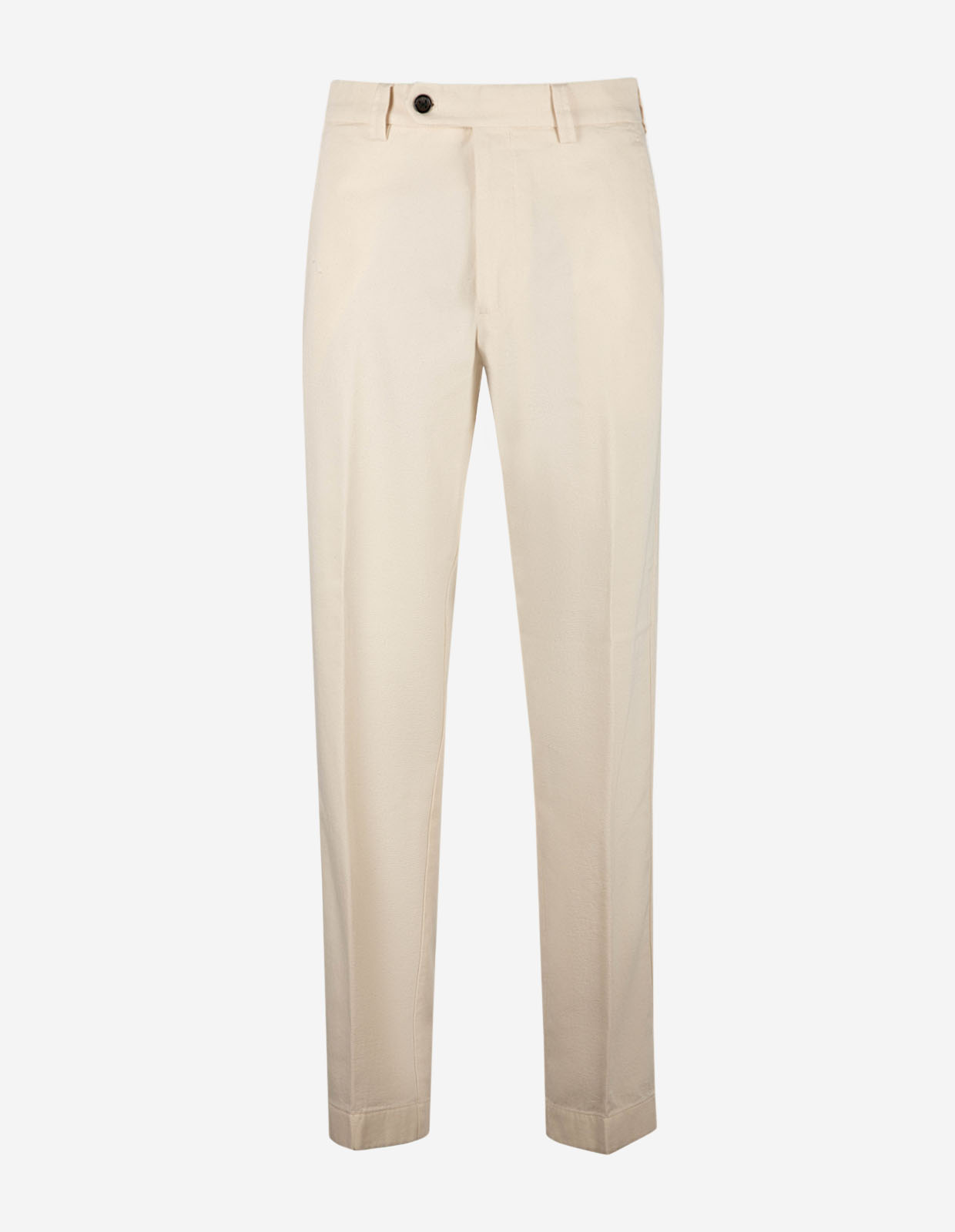 Negroni Wide-Fit Byxa Bomull Benvit