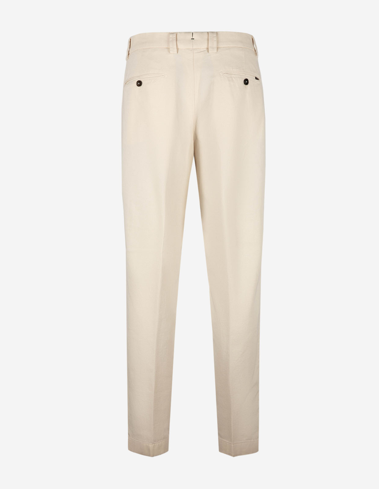 Negroni Wide-Fit Byxa Bomull Benvit