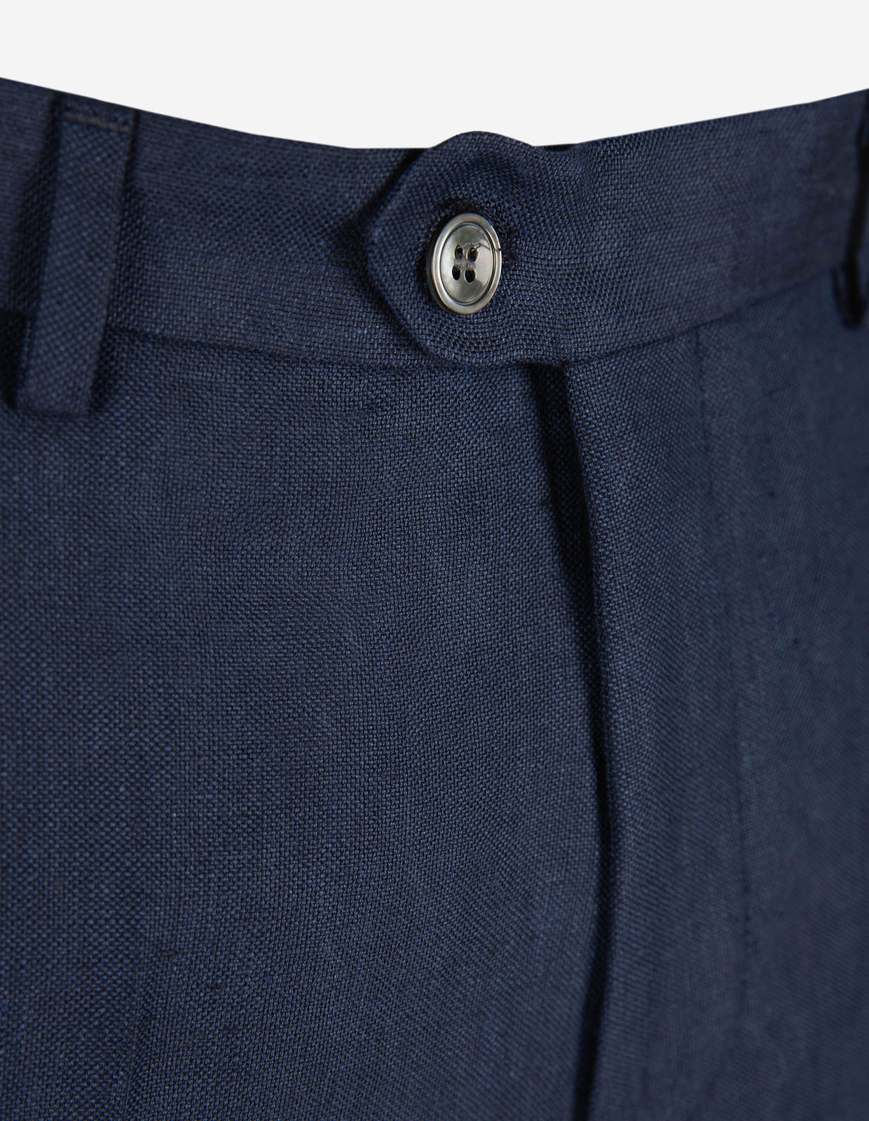 Dandy Byxa Marzotto Linne Navy