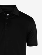 Pikétröja Filo di Scozia Jersey Svart