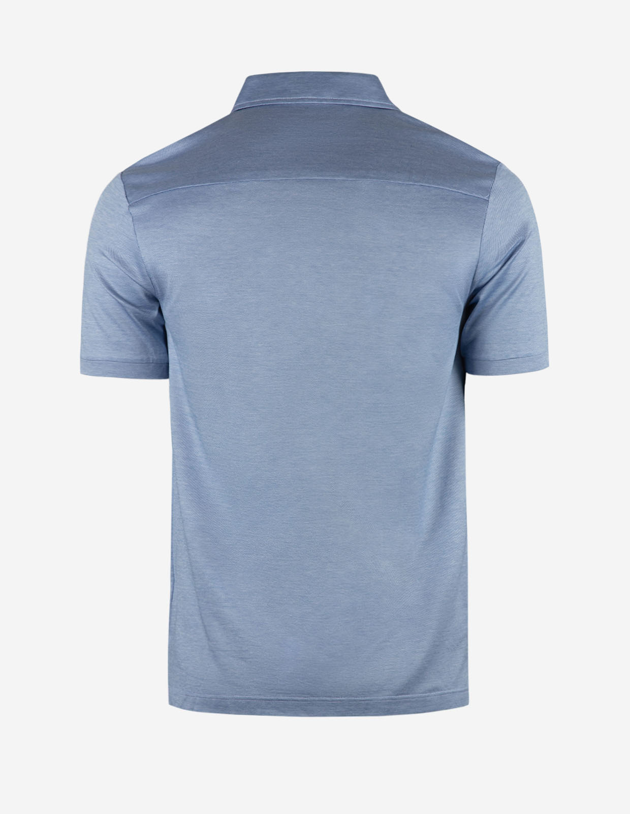 Pikétröja Filo di Scozia Jersey Blå