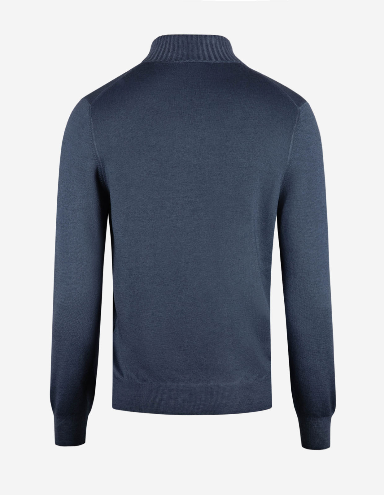 Zip-tröja Vintage S Merino Blå