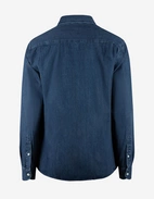 Sartorial Shirt Wester Slub Denim Mörkblå