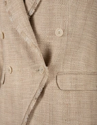 Bea Kavaj Boucle Creme/Beige