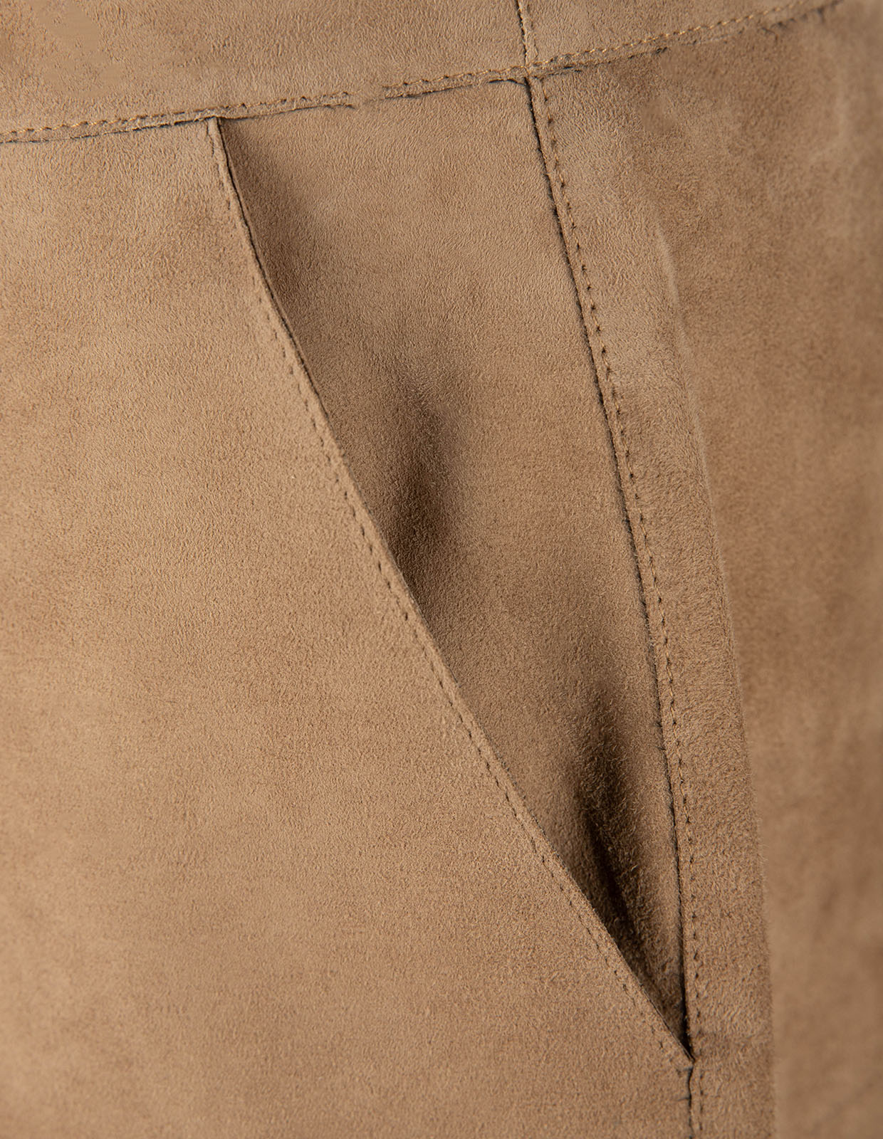 New Elsie Kjol Mocka Beige