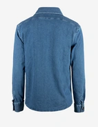 Firenze Overshirt Denim Stretch Denimblå
