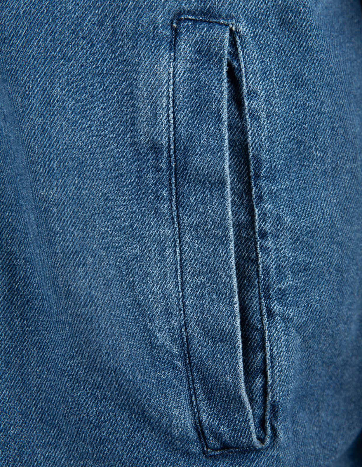 Firenze Overshirt Denim Stretch Denimblå