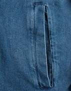 Firenze Overshirt Denim Stretch Denimblå