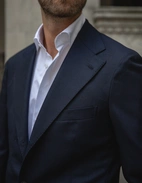 The Sartorial Jacket Hopsack Marinblå