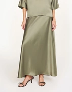 Boshan Kjol Mossgrön