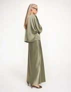 Boshan Kjol Mossgrön